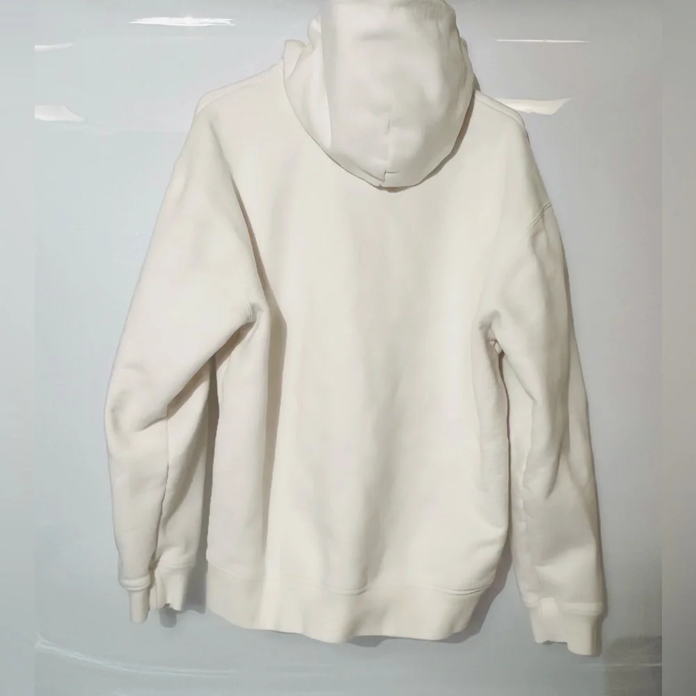 Air Jordan Jumpman Men’s Wordmark Fleece Hoodie in Sail Size L